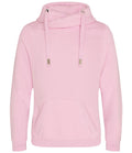 Work Wear Cross Neck Hoodie