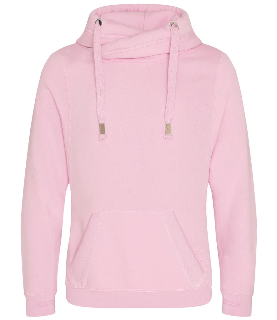 Work Wear Cross Neck Hoodie