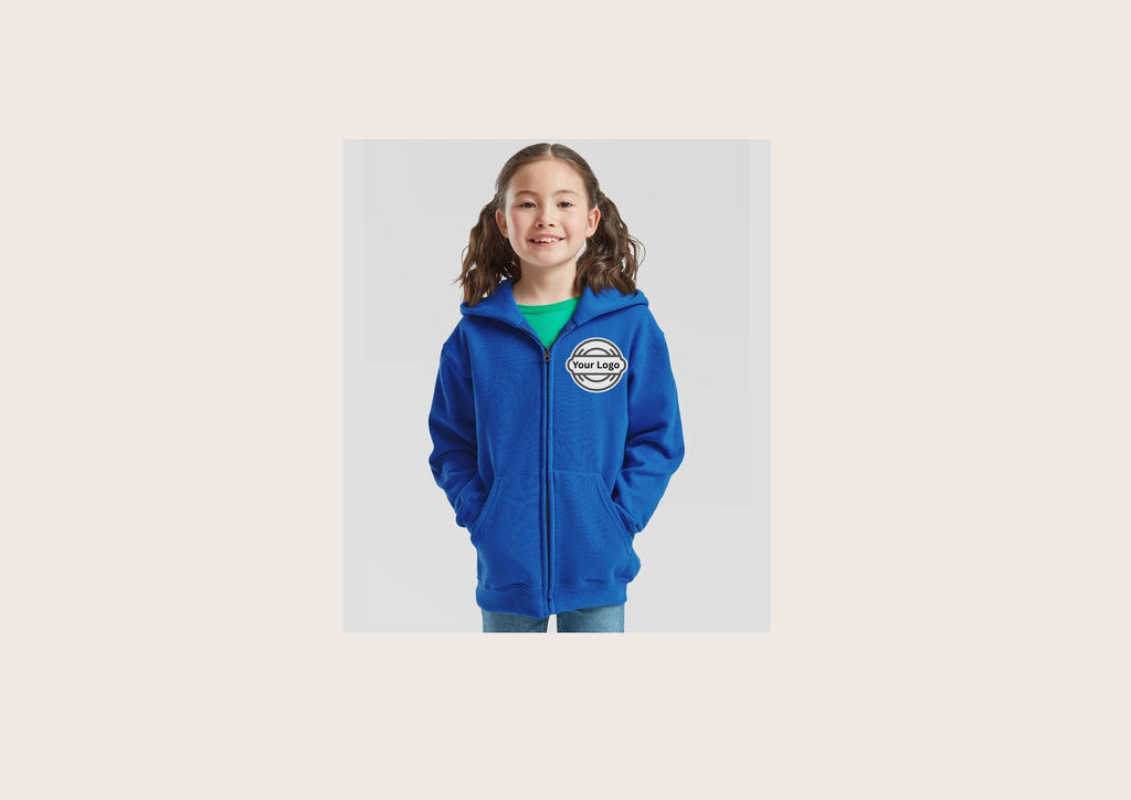 Best Value Kids Uniform Zip Hooded Sweatshirt