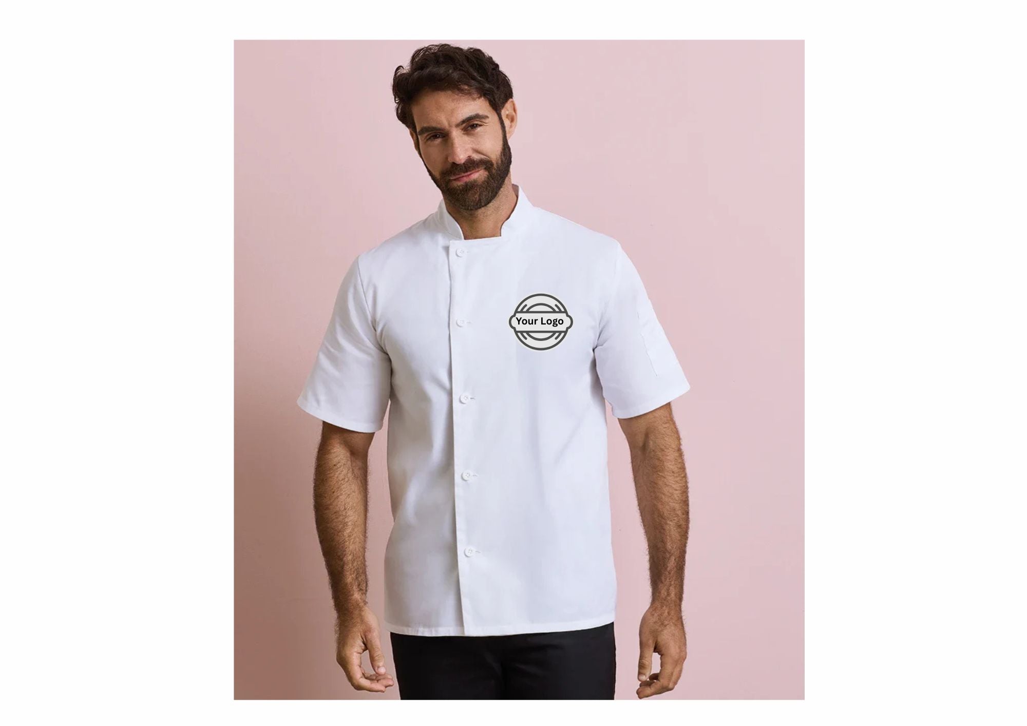 Short Sleeve Chef Work Jacket
