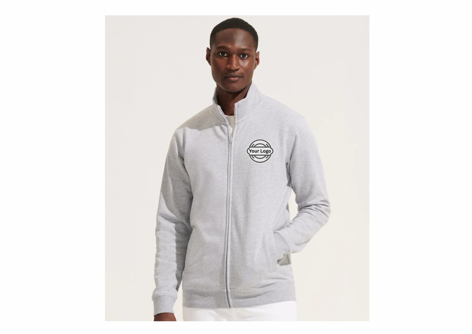 Premium Unisex Work Wear Full Zip Sweat Jacket