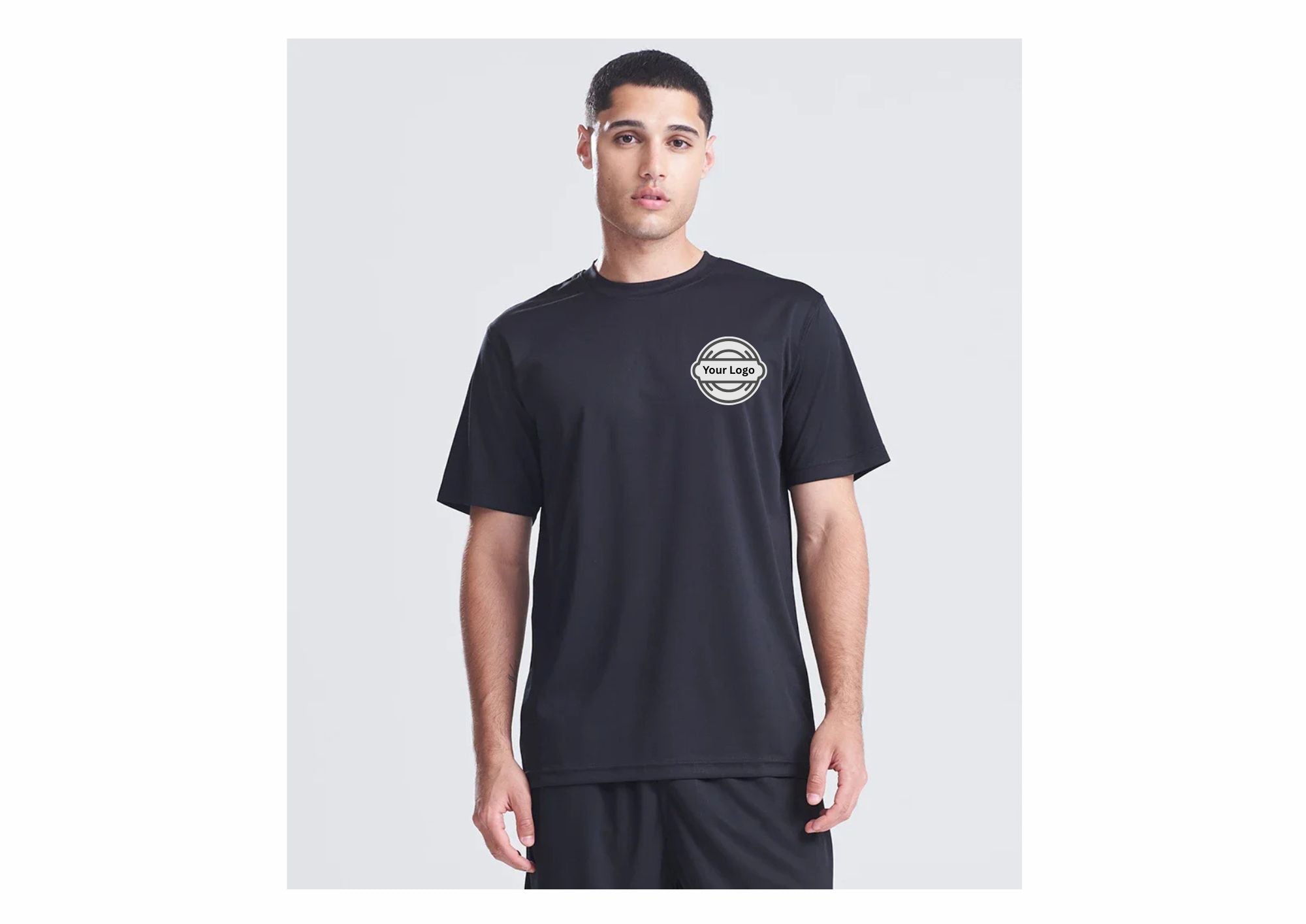 Custom Premium Cool Workwear T-shirt | Personalised T-shirt with Logo