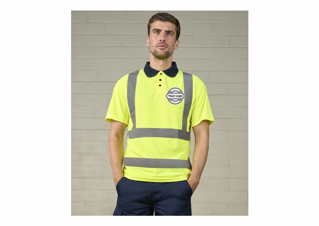 High Visibility Work Wear Polo Shirt