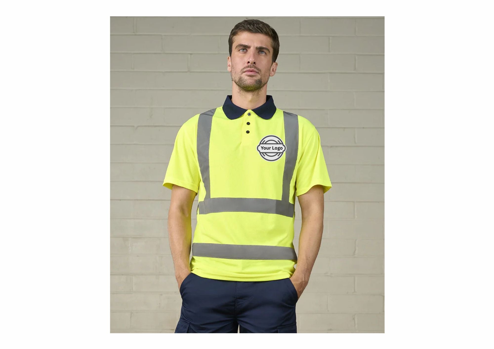 High Visibility Work Wear Polo Shirt