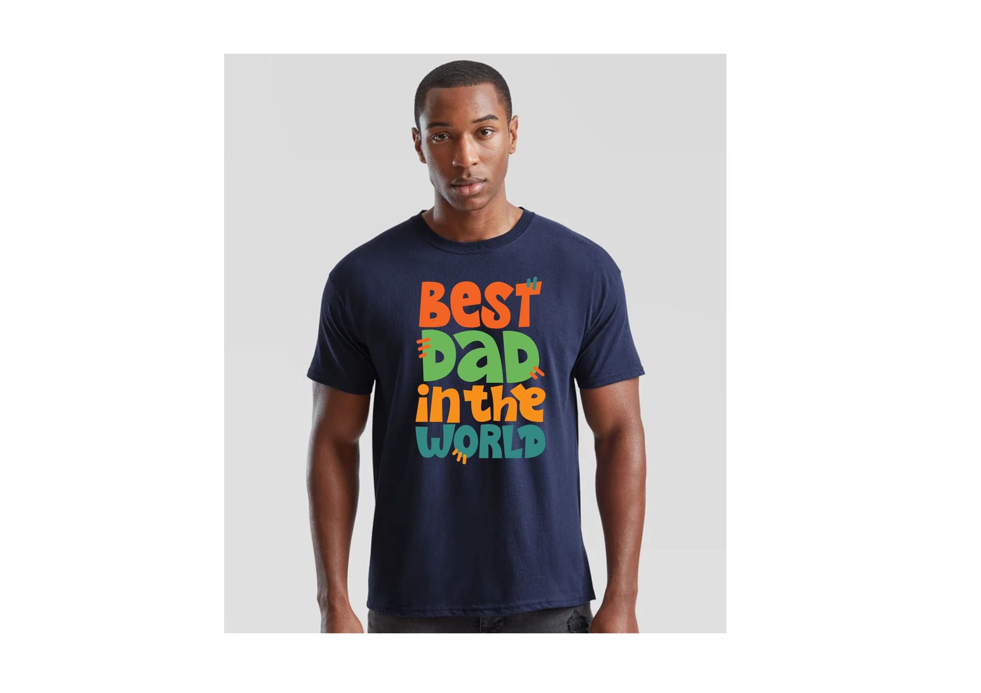 Slogan Fathers Day Custom Best Value Workwear T-shirts | Personalised T-shirts with Logo