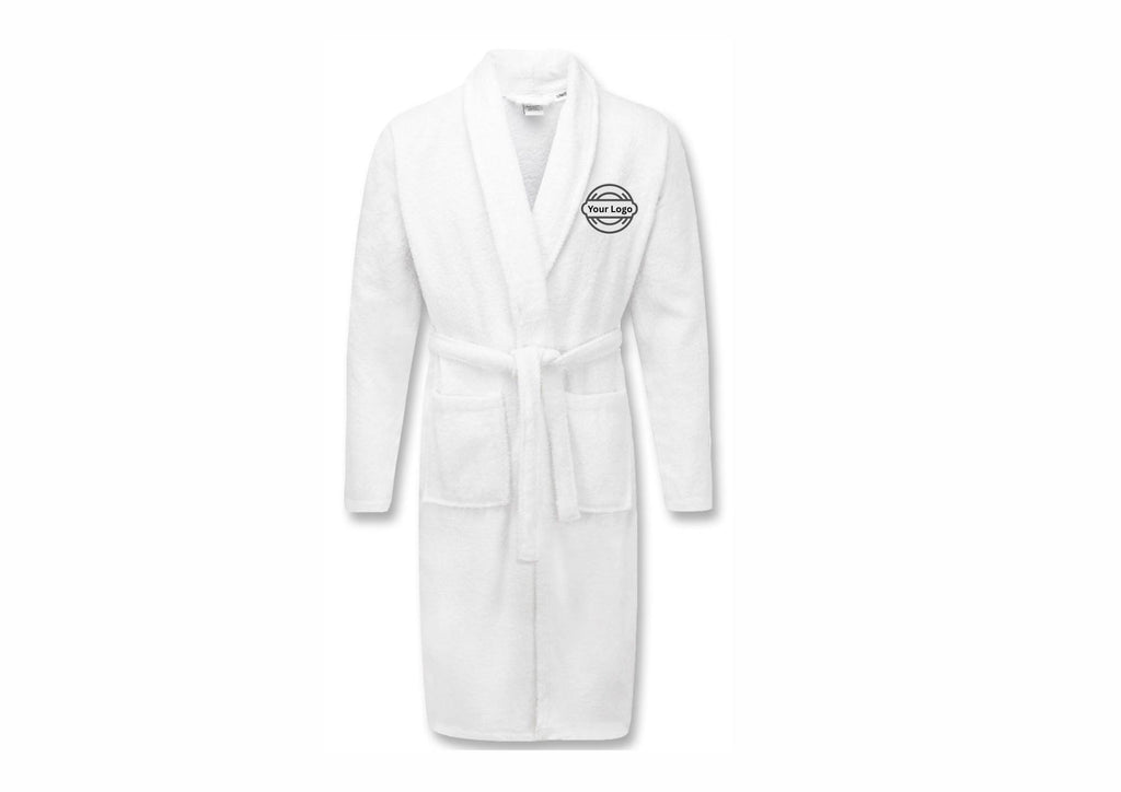 100% Pure Cotton Hotel Terry Towelling Dressing Gown