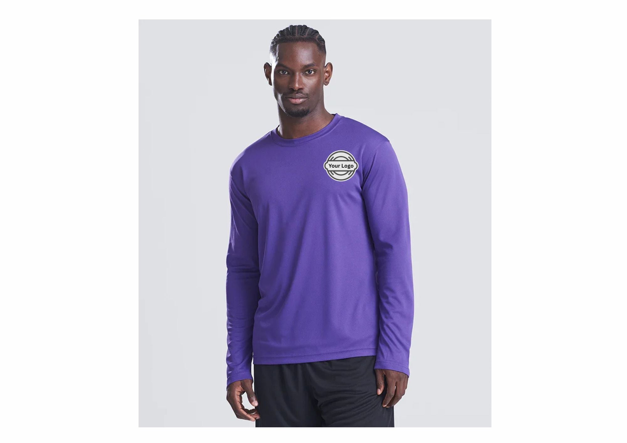 Cool Long Sleeve Wicking  work wear T-Shirt