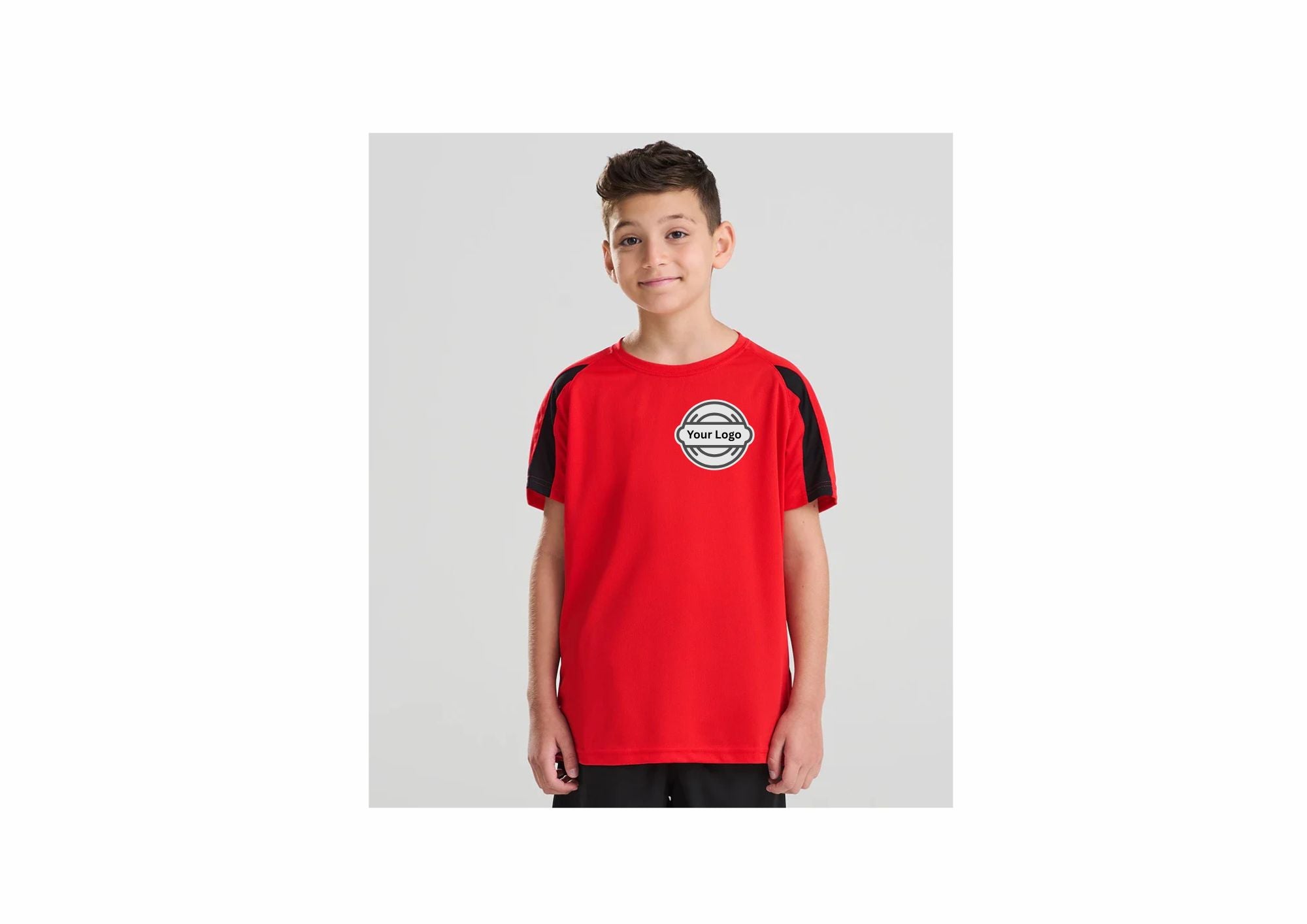 Essential Kids Sports Contrast T-Shirt