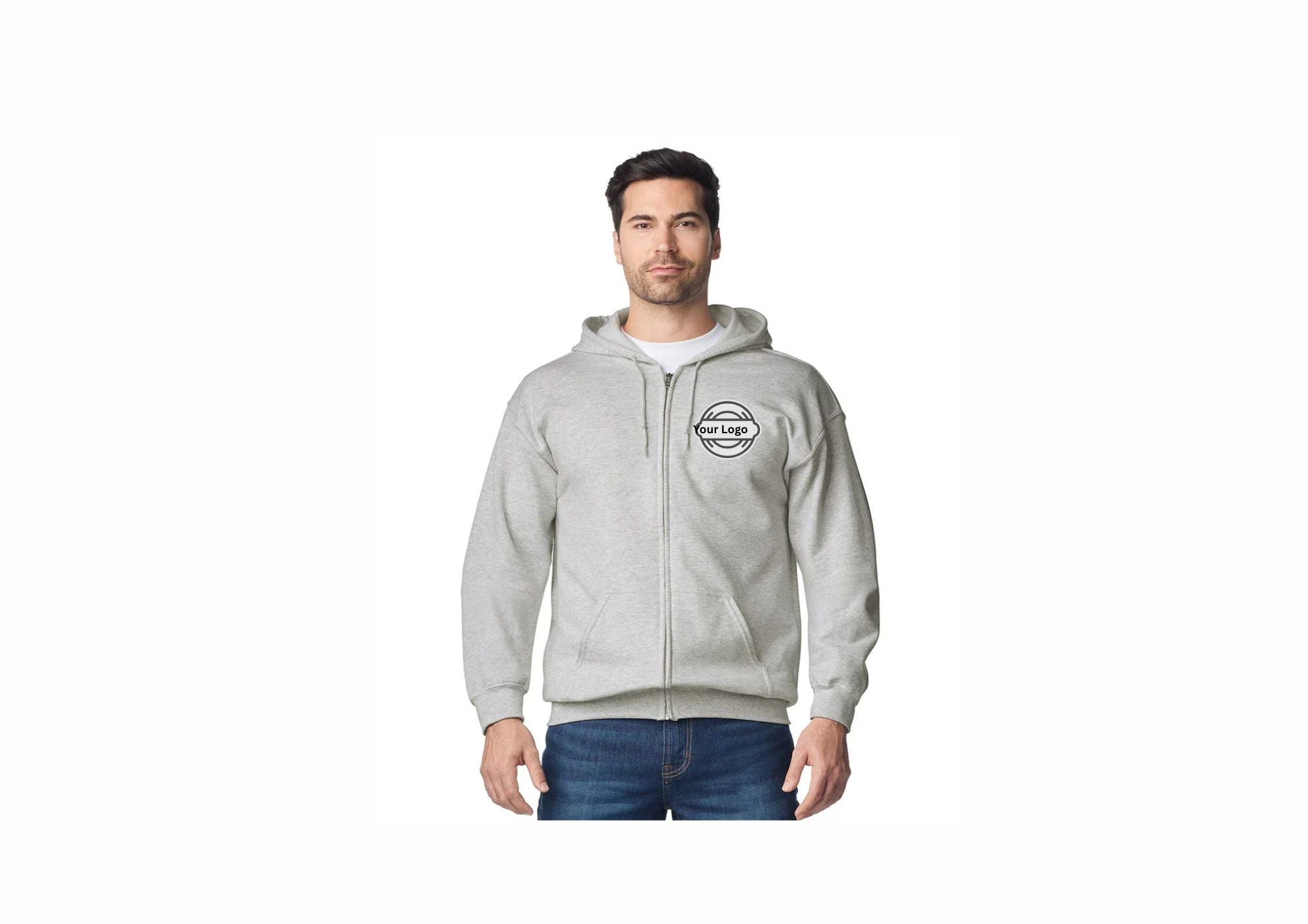 Essential Workwear Zip Hooded Sweatshirt
