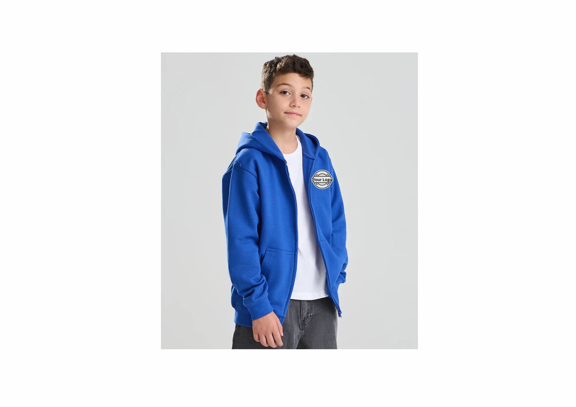 Comfortable School Zip Hoodie