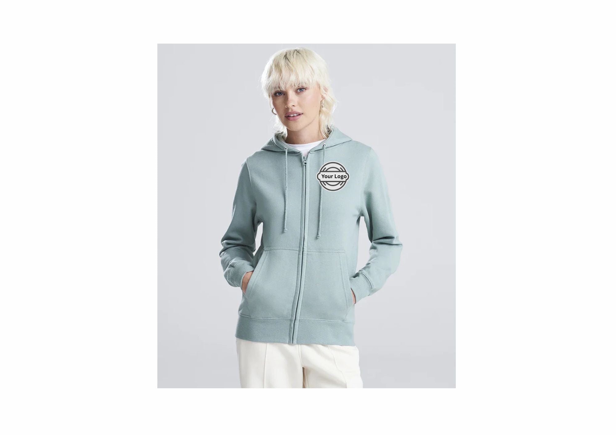 Premium Ladies Work Wear Zip Hoodie