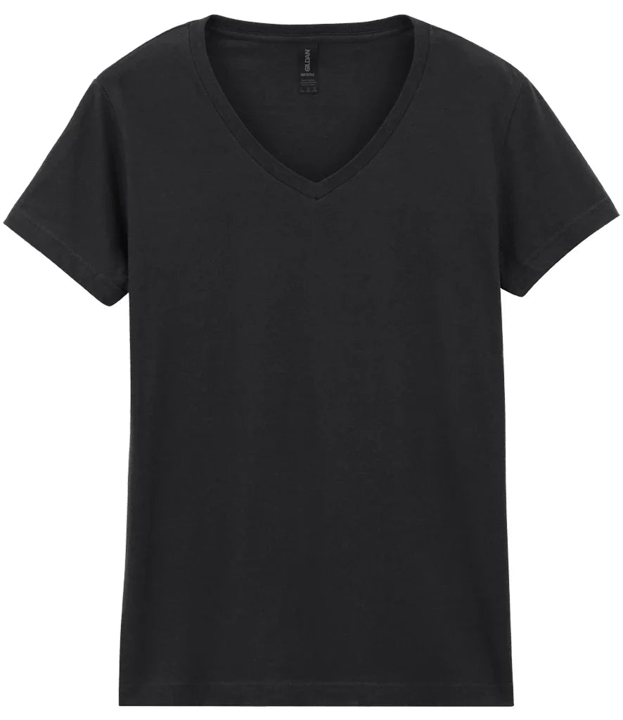 Ladies Work Wear SoftStyle V Neck T-Shirt