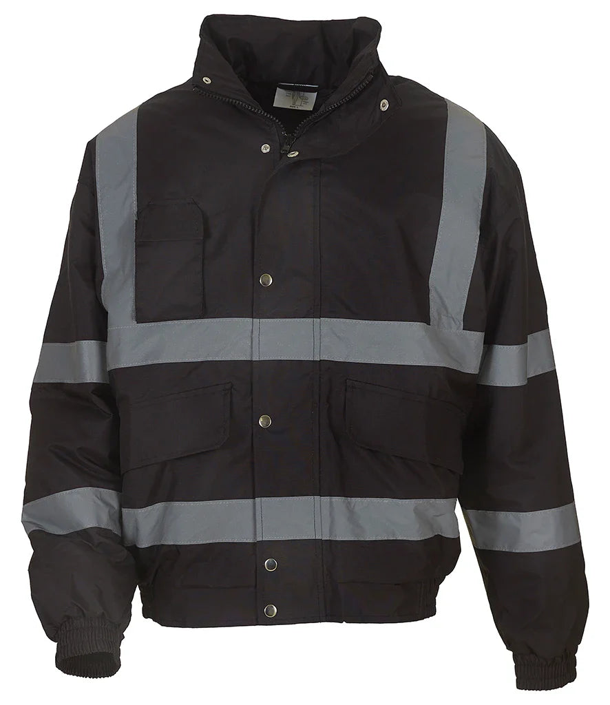 Hi Vis Work Wear Bomber Jacket
