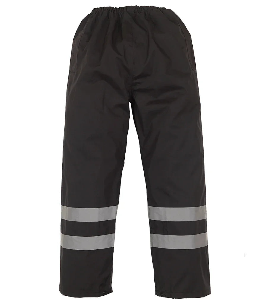 Work Wear Hi-Vis Waterproof Overtrousers