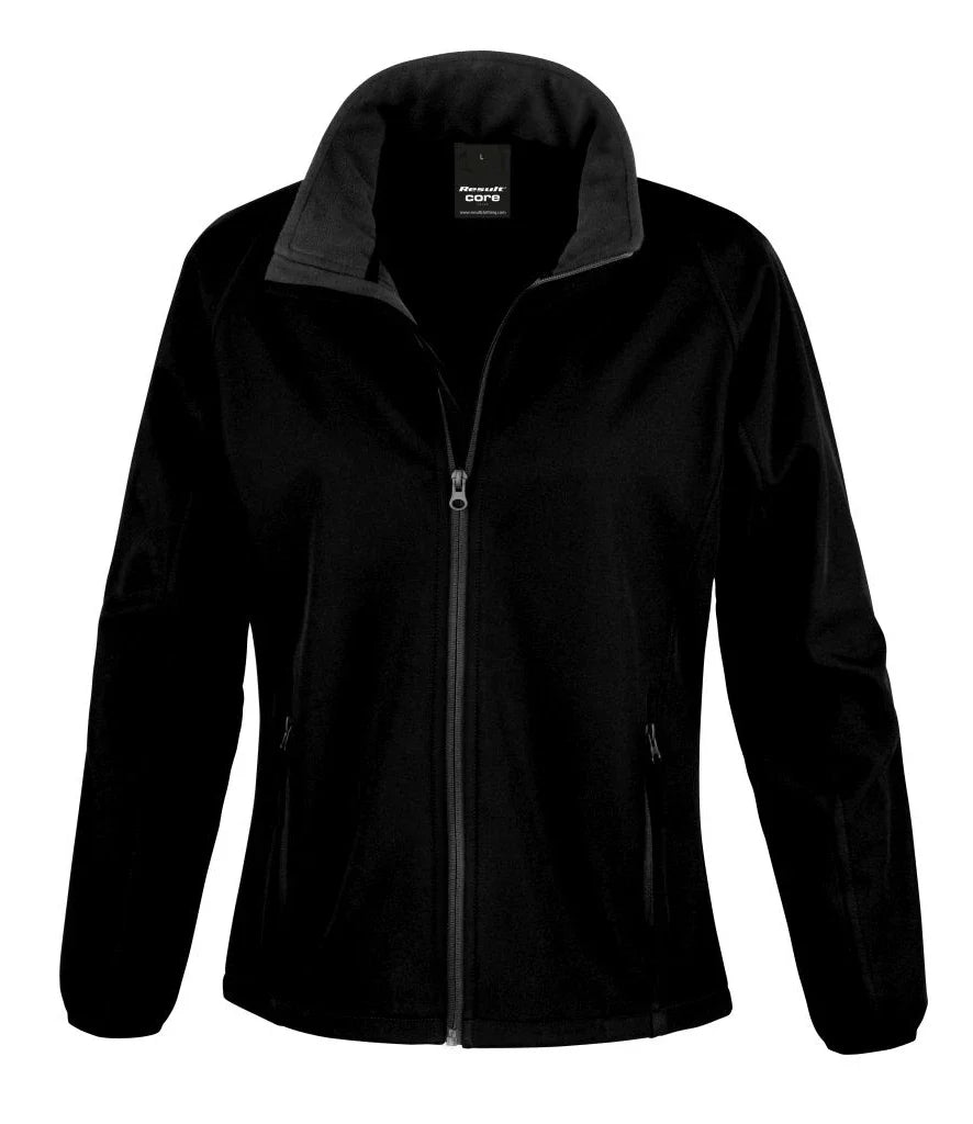 Ladies Printable Soft Shell Work Wear Jacket