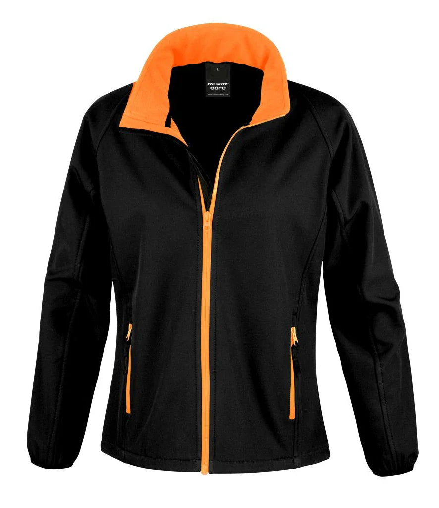 Ladies Printable Soft Shell Work Wear Jacket
