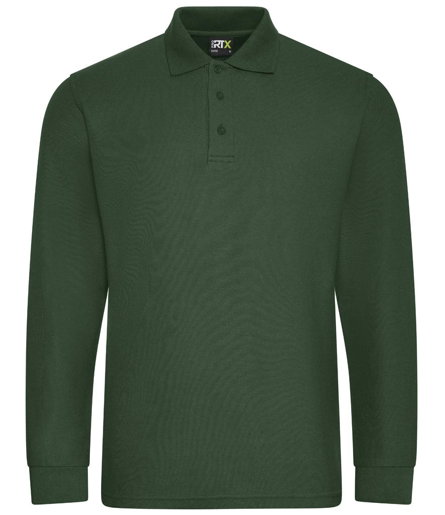 Premium work wear Long Sleeve Piqué Polo Shirt