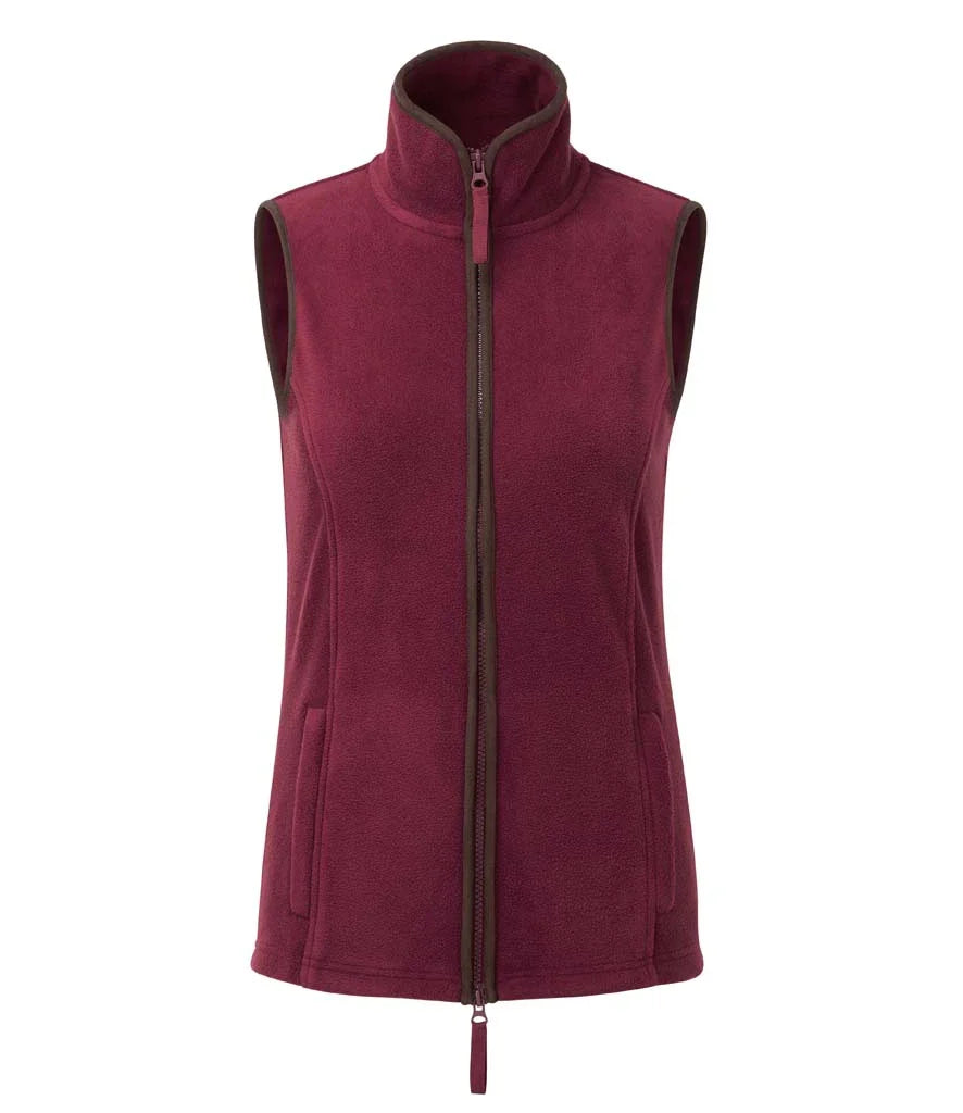 Premium Ladies Work Wear Fleece Gilet
