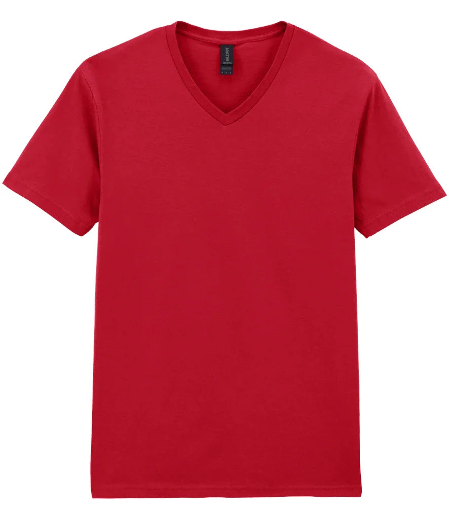 Work Wear SoftStyle V Neck Tee