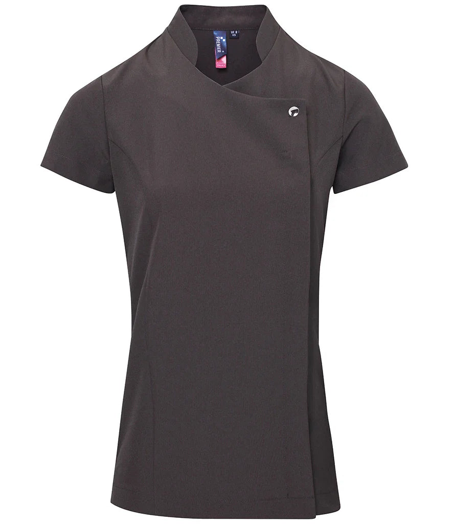 Premium Work Wear Ladies Short Sleeve Tunic