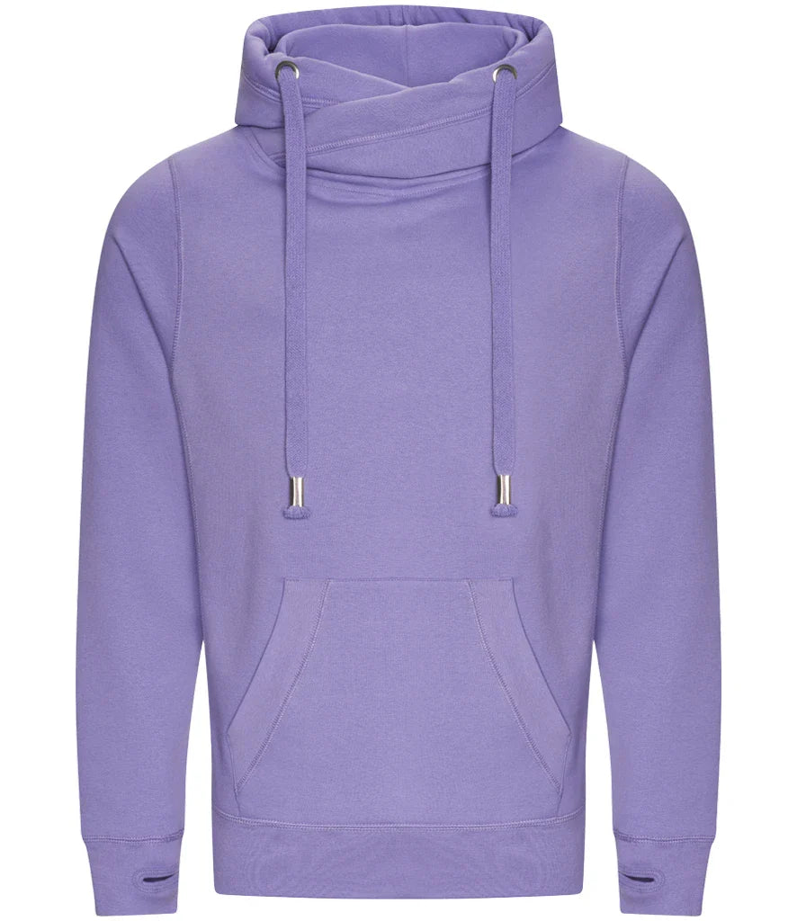 Work Wear Cross Neck Hoodie