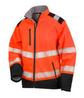 Hi Vis Soft Shell Work Jacket