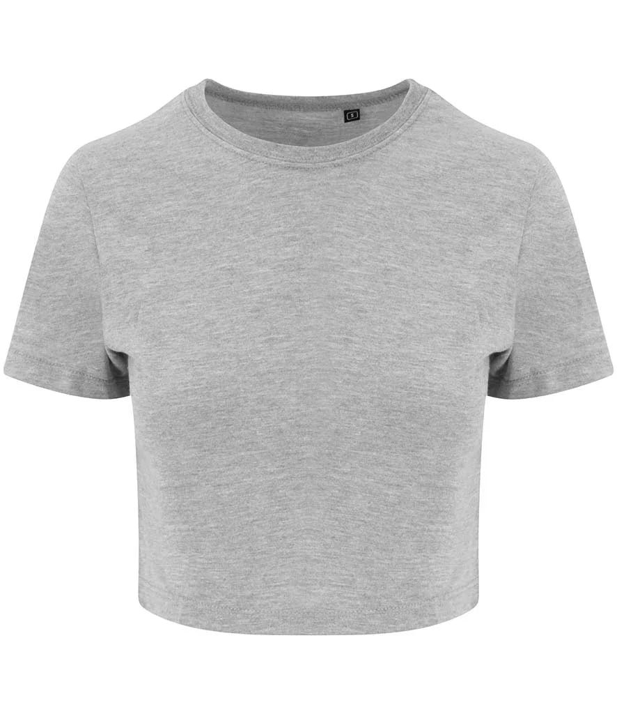 AWDis Ladies Tri-Blend Cropped T-Shirt