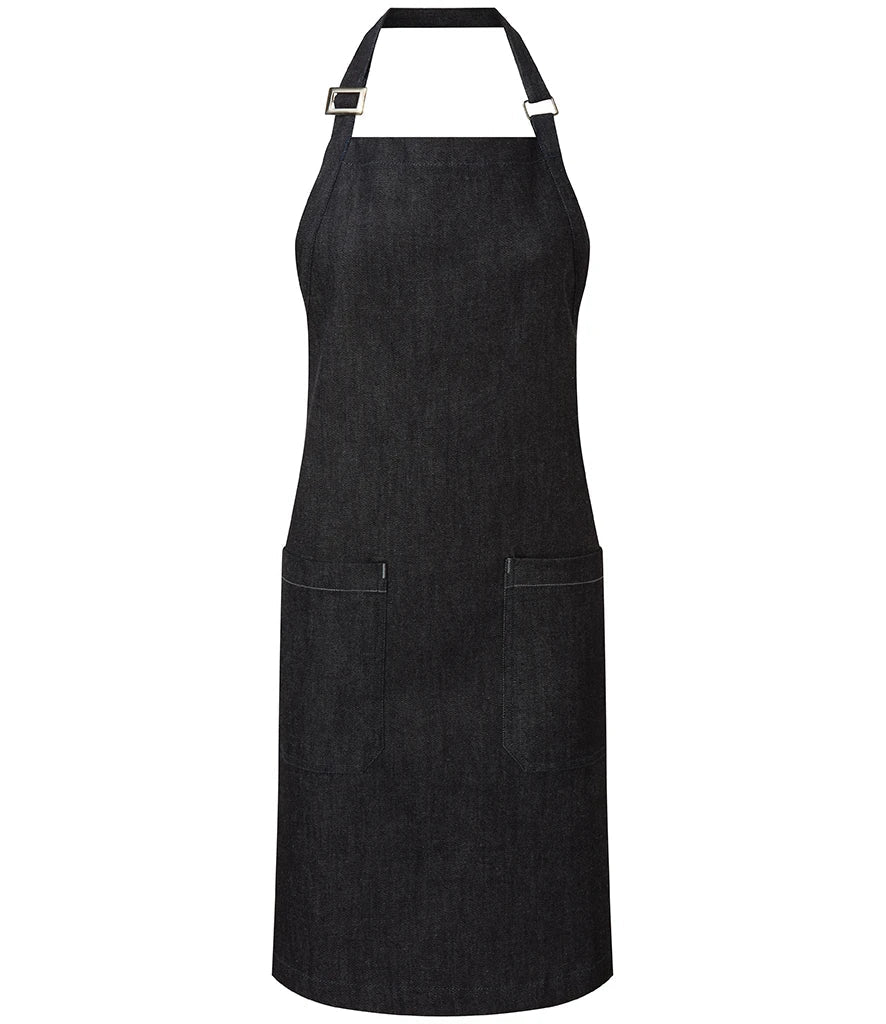 Fairtrade Work Wear Organic Cotton Denim Bib Apron