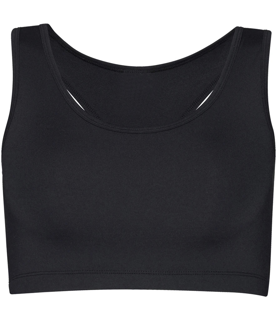 AWDis Ladies Cool Sports Crop Top personalised logo
