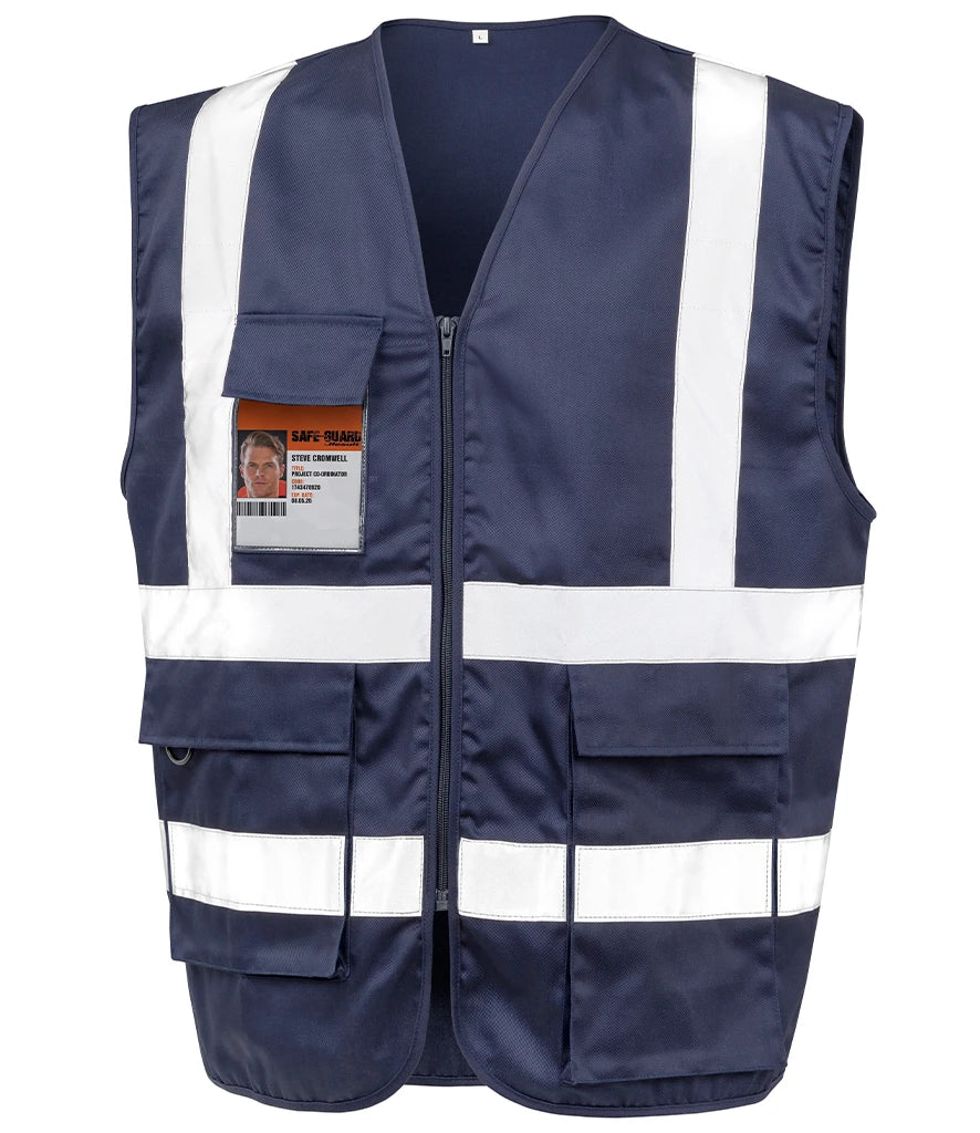 Work Wear Heavy Duty Security Vest