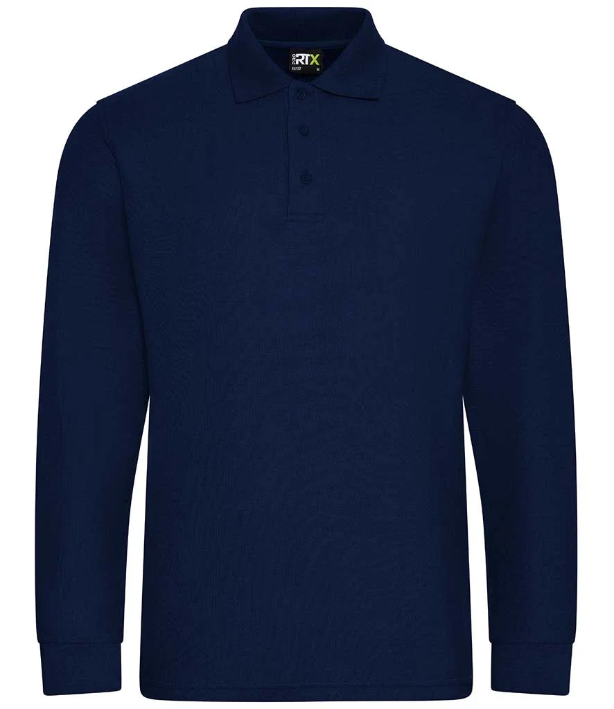 Premium work wear Long Sleeve Piqué Polo Shirt