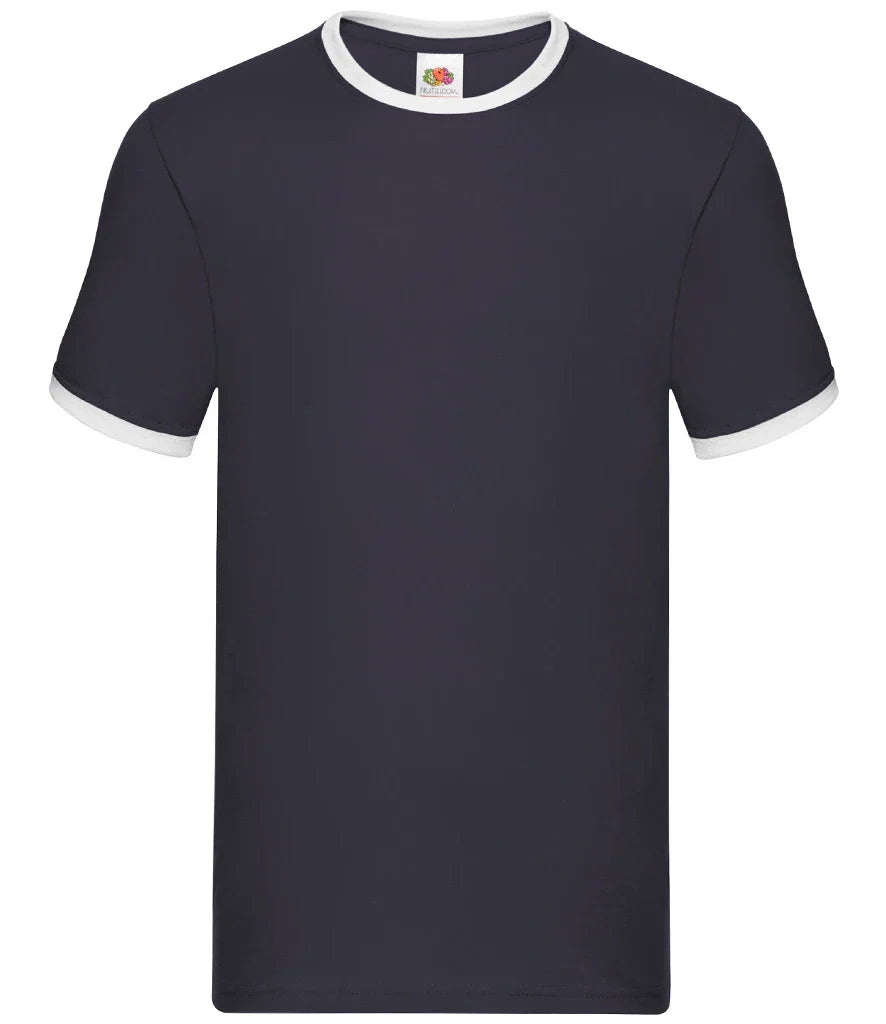 Football colour Contrast Ringer T-Shirt personalised