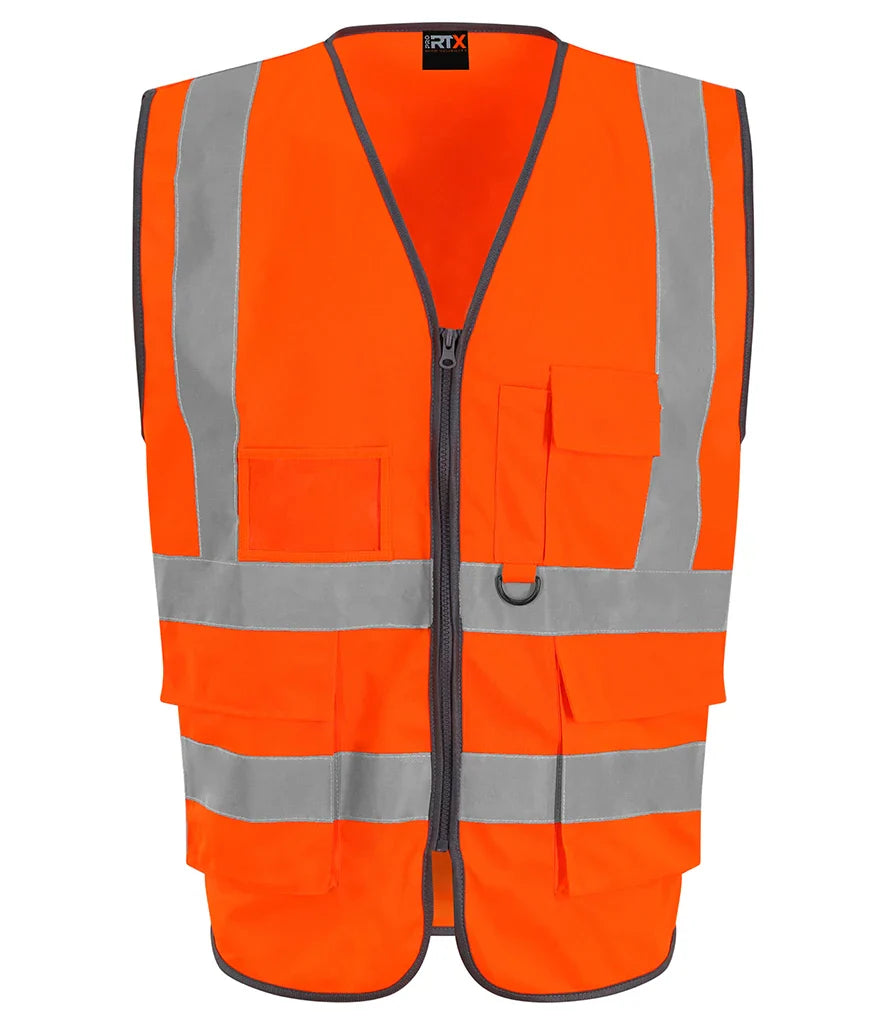 High Visibility Executive Work Wear Waistcoat
