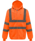 Hi-Vis Zip Work Wear Hoodie
