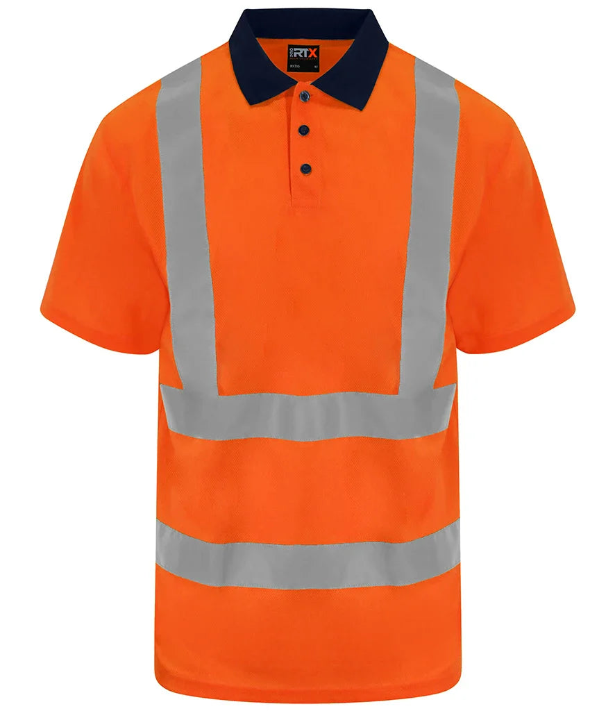 High Visibility Work Wear Polo Shirt