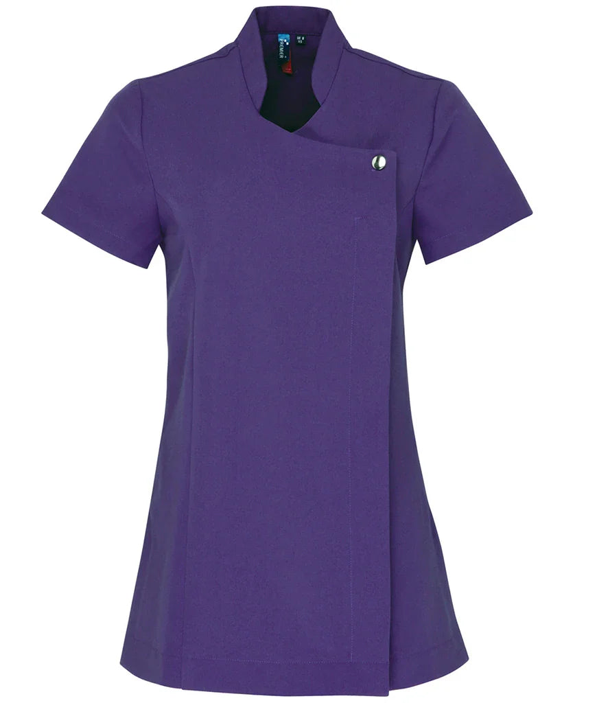 Premium Work Wear Ladies Short Sleeve Tunic