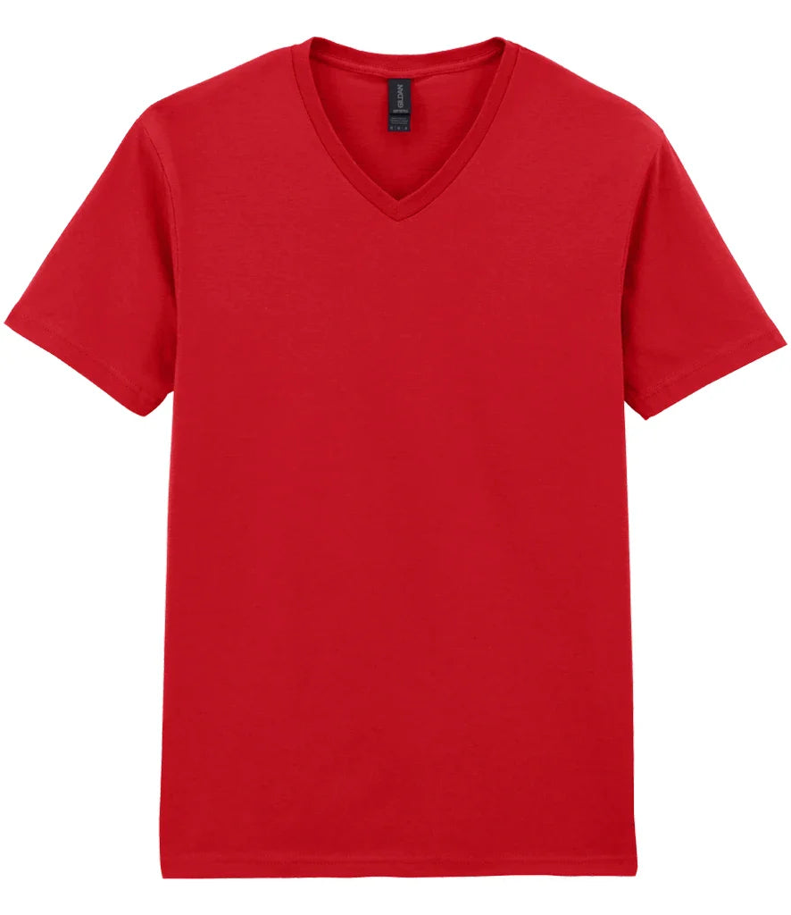 Work Wear SoftStyle V Neck Tee