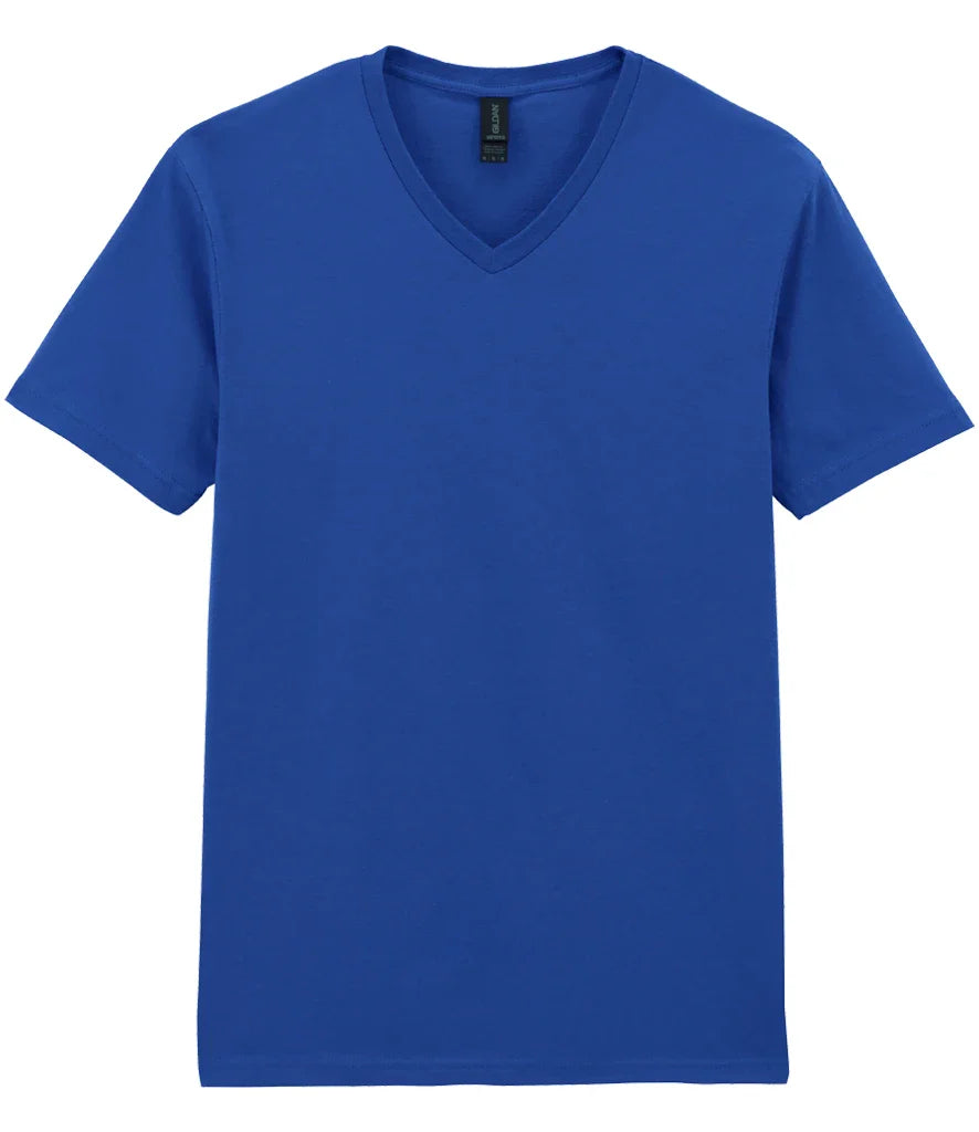 Work Wear SoftStyle V Neck Tee