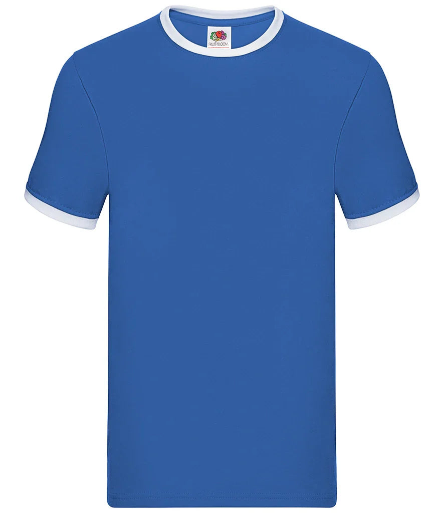 Football colour Contrast Ringer T-Shirt personalised