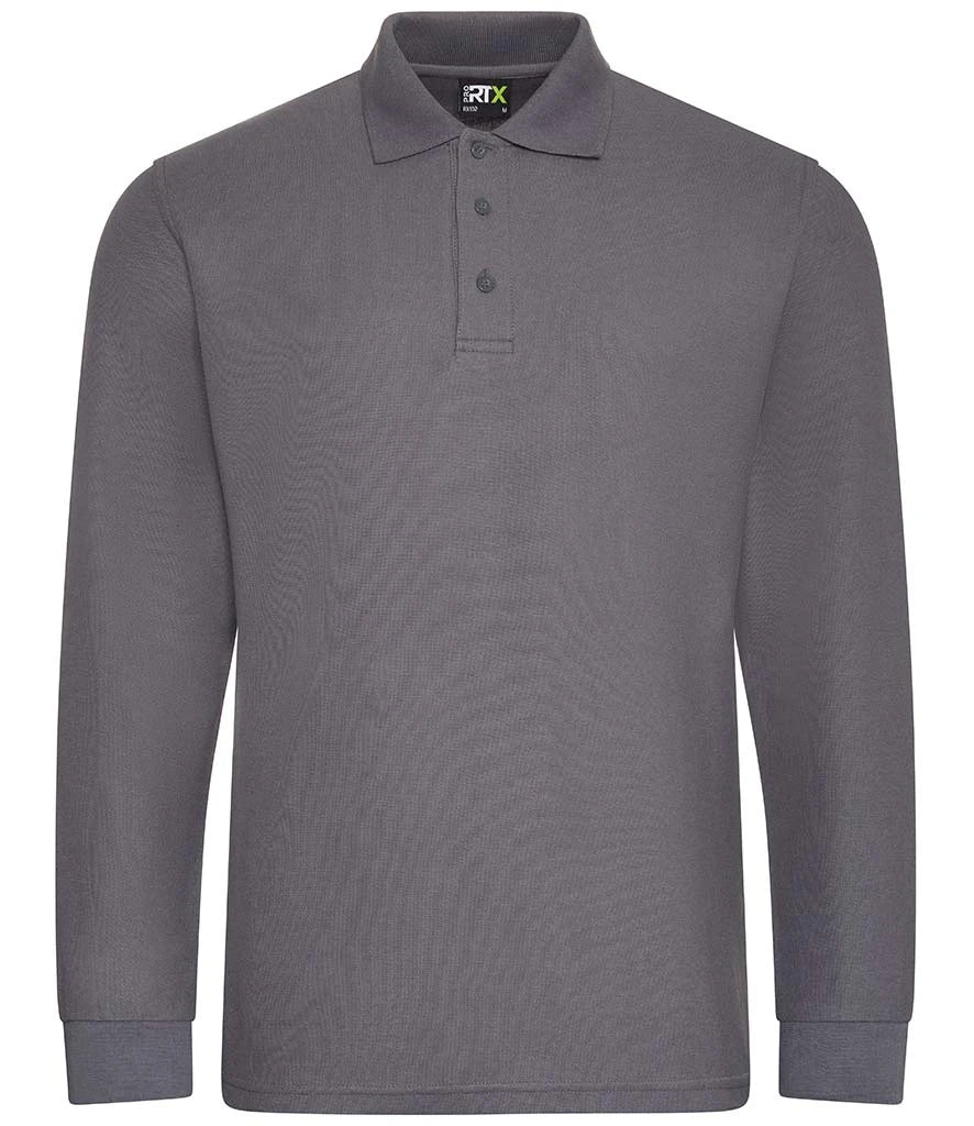 Premium work wear Long Sleeve Piqué Polo Shirt