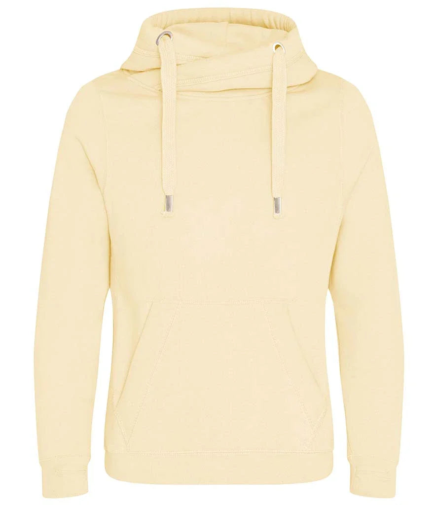 Work Wear Cross Neck Hoodie