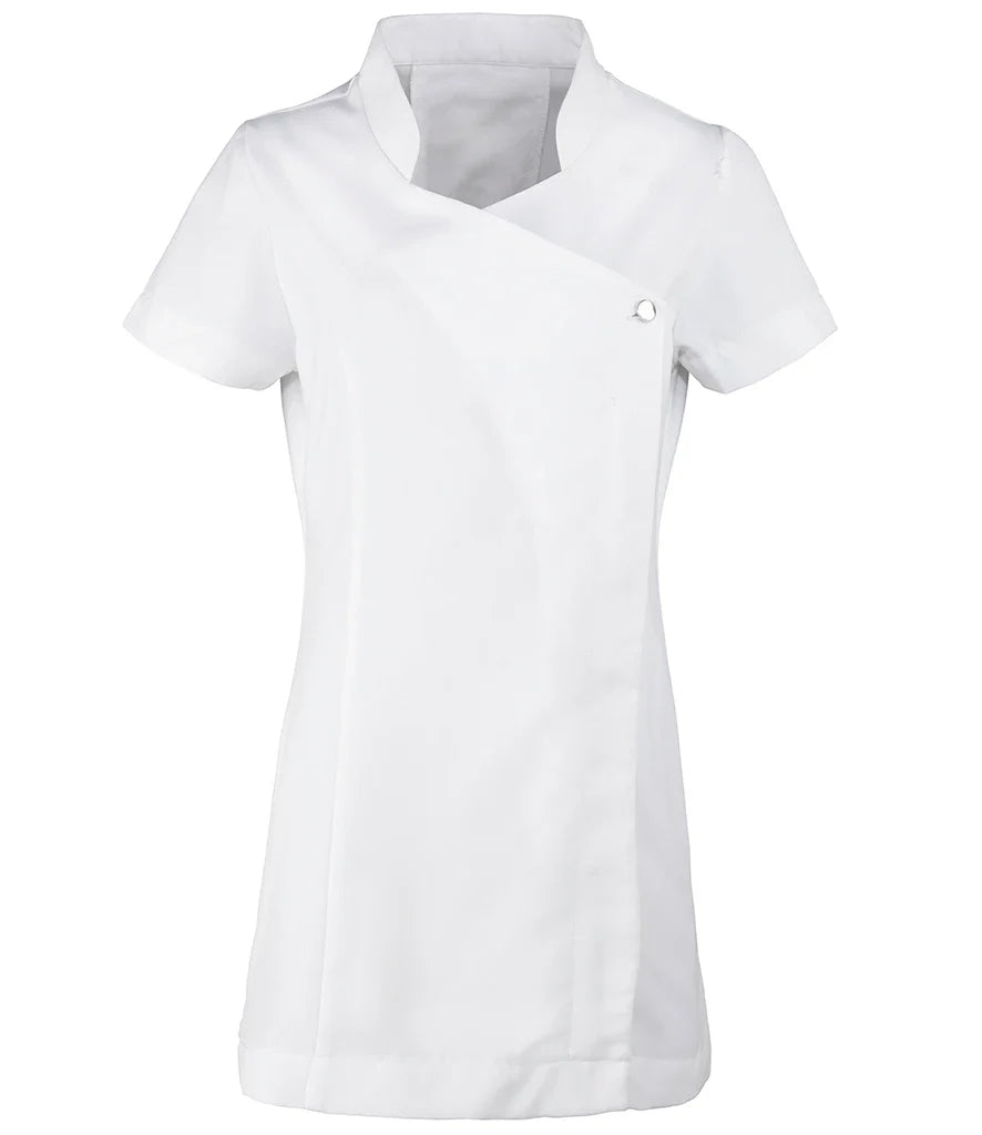 Premium Work Wear Ladies Short Sleeve Tunic