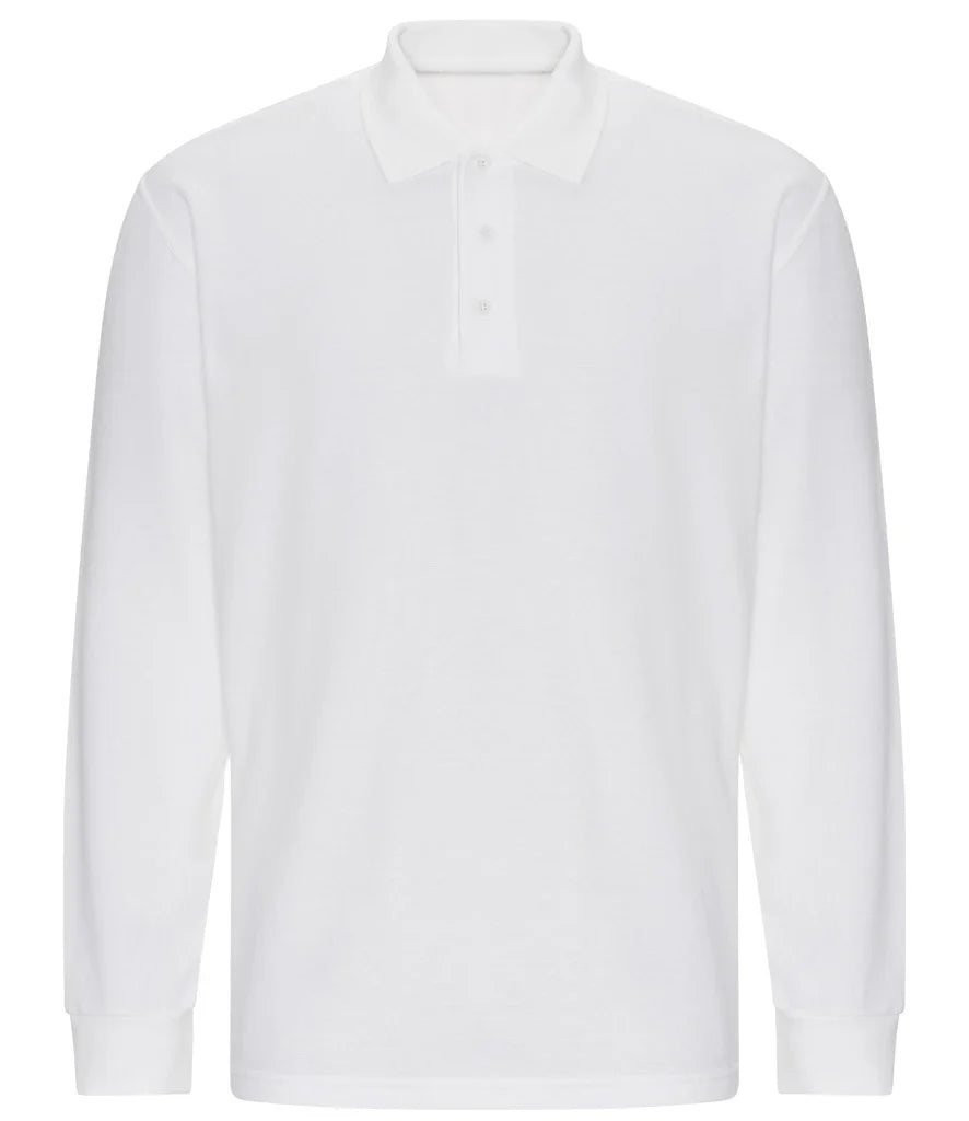 Premium work wear Long Sleeve Piqué Polo Shirt