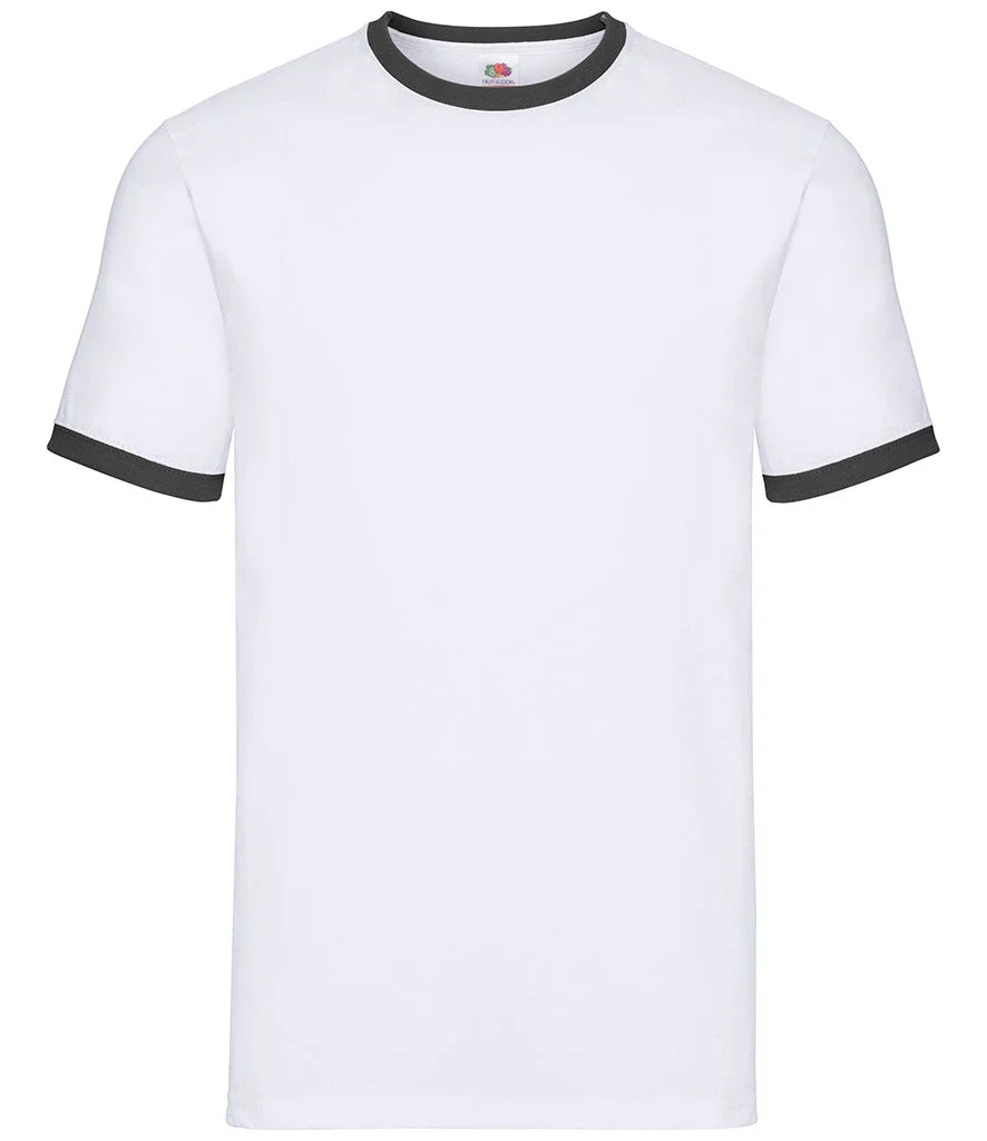 Football colour Contrast Ringer T-Shirt personalised