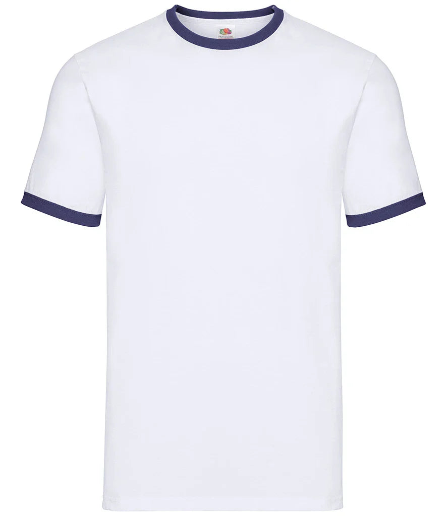 Football colour Contrast Ringer T-Shirt personalised