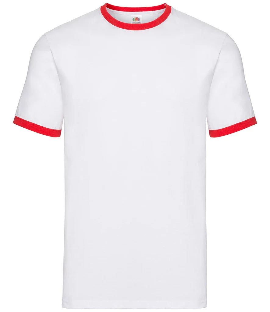 Football colour Contrast Ringer T-Shirt personalised