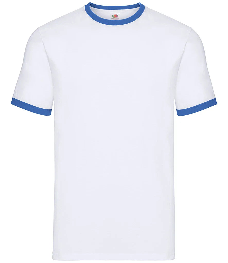 Football colour Contrast Ringer T-Shirt personalised