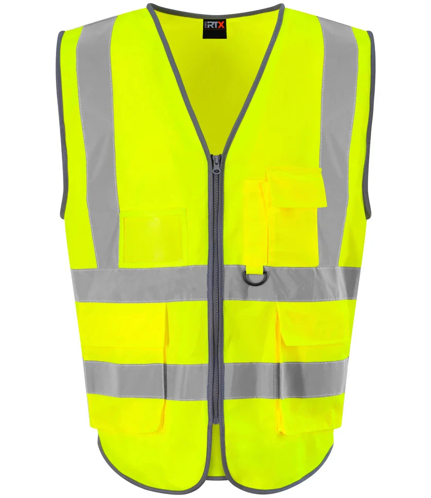 High Visibility Executive Work Wear Waistcoat