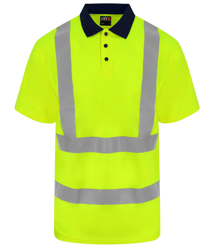 High Visibility Work Wear Polo Shirt