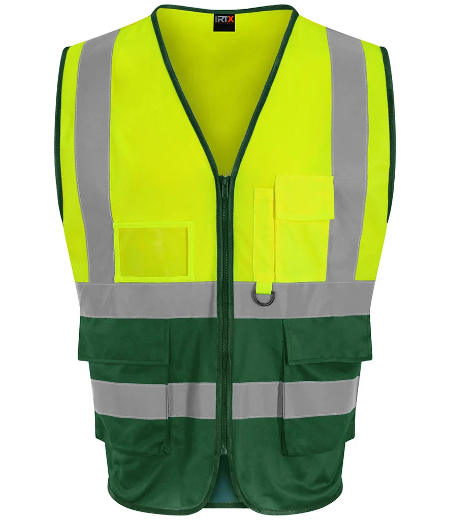 High Visibility Executive Work Wear Waistcoat